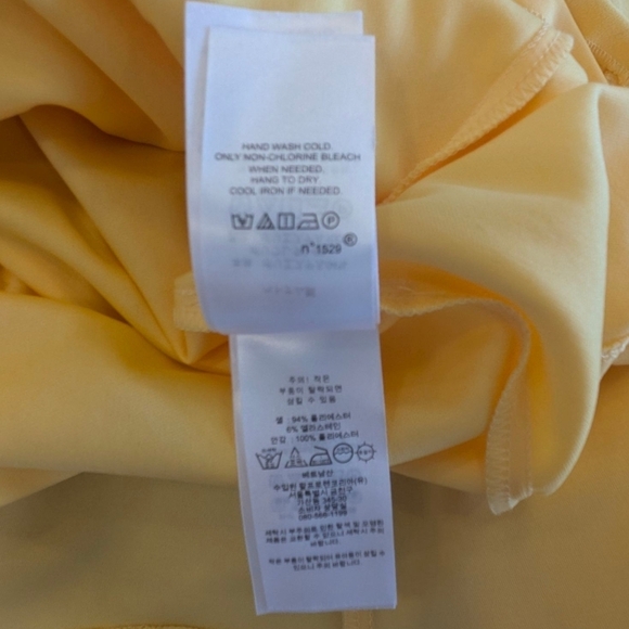 LAUREN by Ralph Lauren - Elegant Yellow Dress - Picture 6 of 11